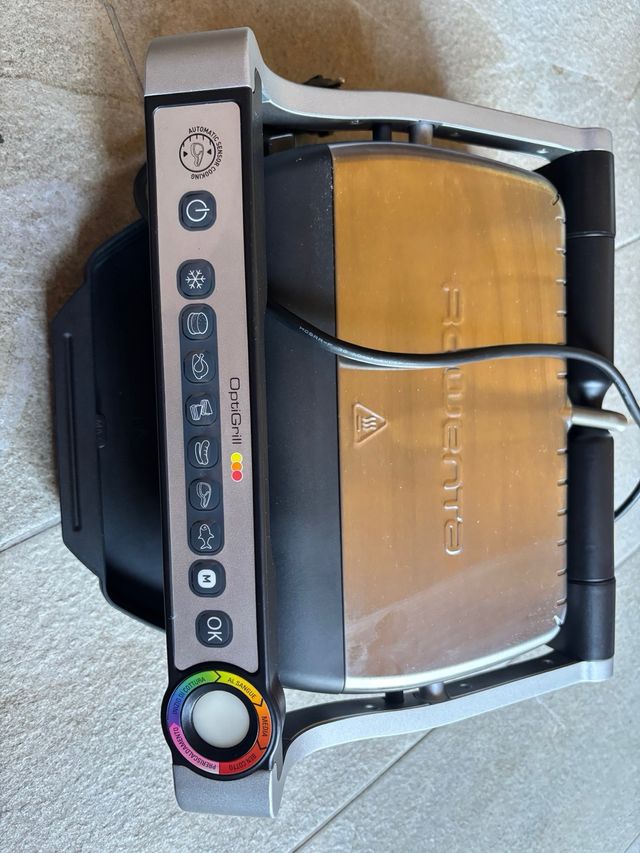 Piastra Grill Rowenta OptiGrill