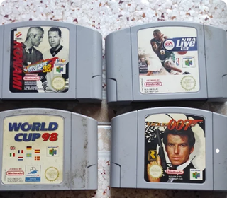Lote 4 juegos Nintendo 64 (N64) clásicos