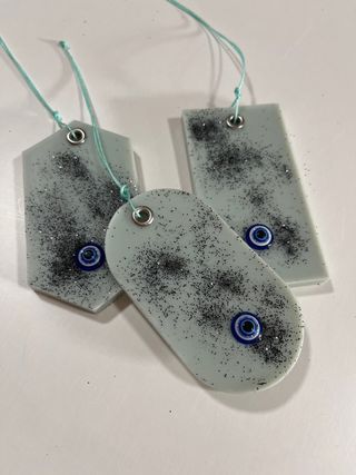 3 Ambientadores sólidos con ojo turco