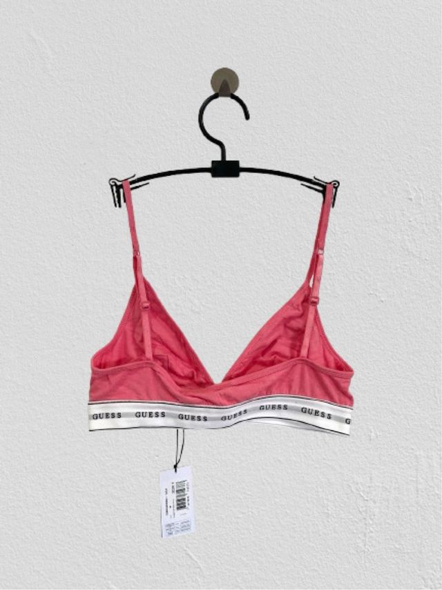 Reggiseno rosa Guess Carrie bralette