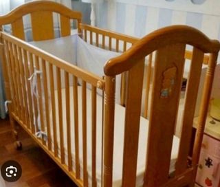 Cuna Micuna madera niños
