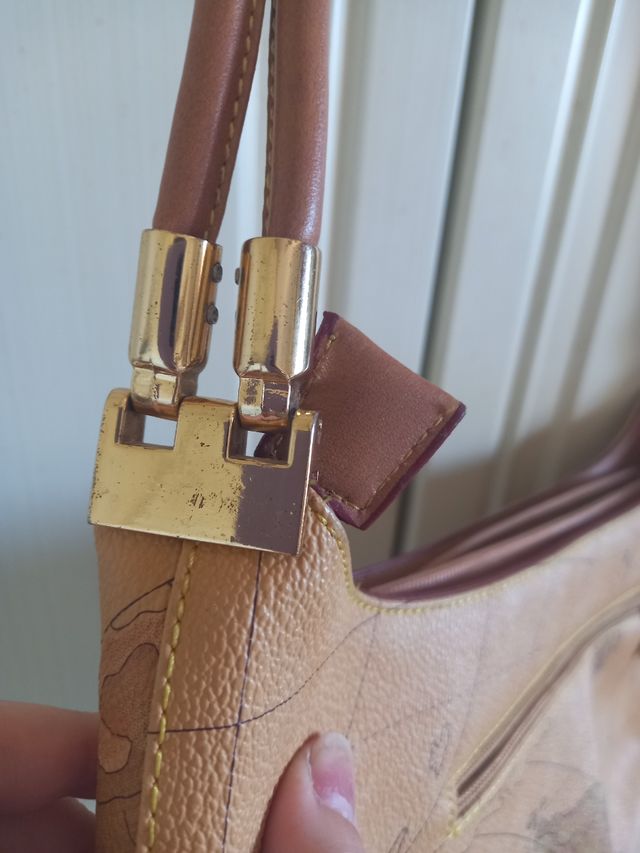 Borsa a mano mappa mondo