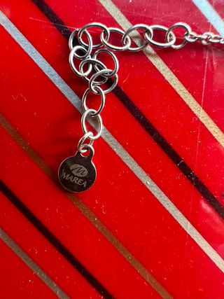 Pulsera plata infinito y estrella
