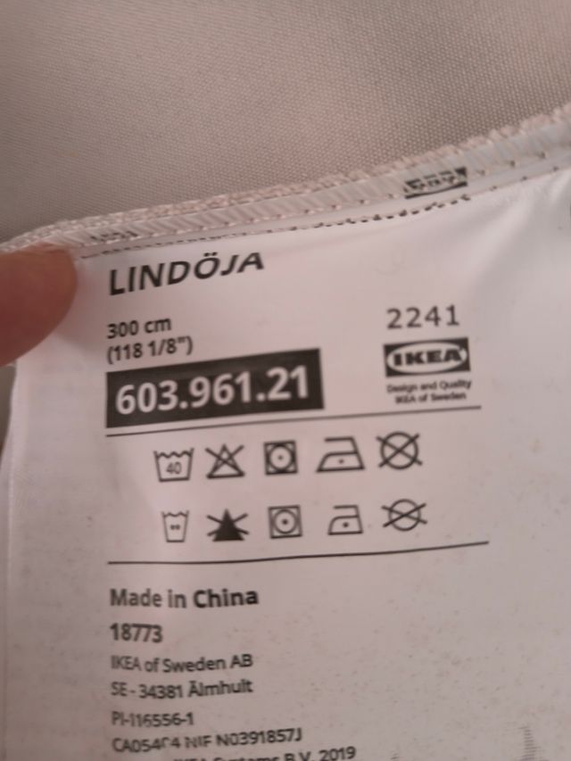 Sombrilla Terraza Exterior IKEA HISSÖ/LINDÖJA beig