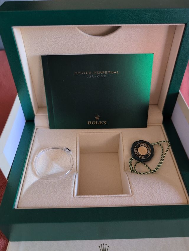 Caja Rolex Airking GMT Submariner 2024