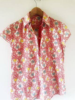 Camisa Massimo Dutti , flores