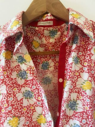 Camisa Massimo Dutti , flores