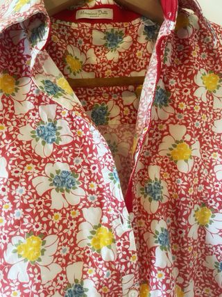 Camisa Massimo Dutti , flores
