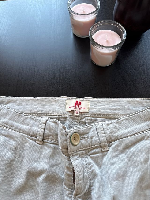 Bermudas American Outfitters beige - 16