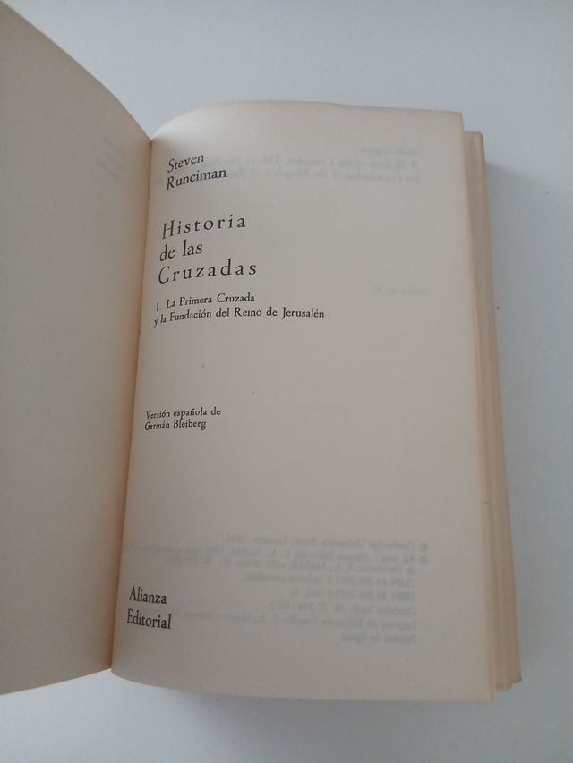 Historia de las Cruzadas I