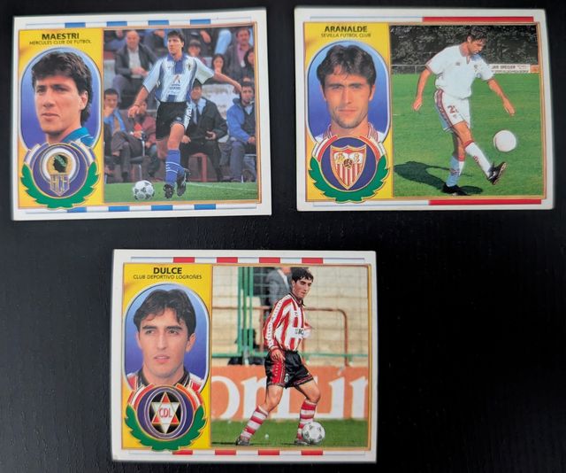 3 Cromos Liga Fichajes 1996-1997: Ediciones Este