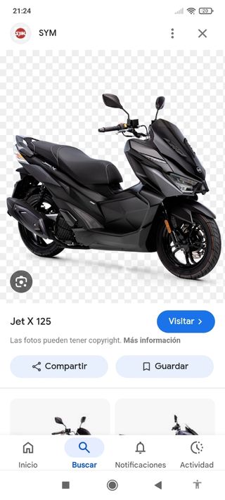 Scooter SYM 125cc