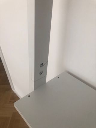 Estantería escalera blanca