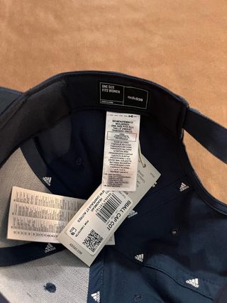 Gorra Adidas Azul Marino con Logo Blanco