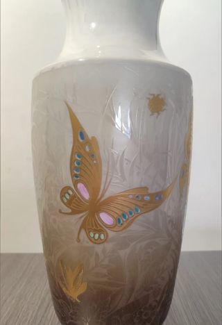 Jarrón porcelana "Morbelli" Italy