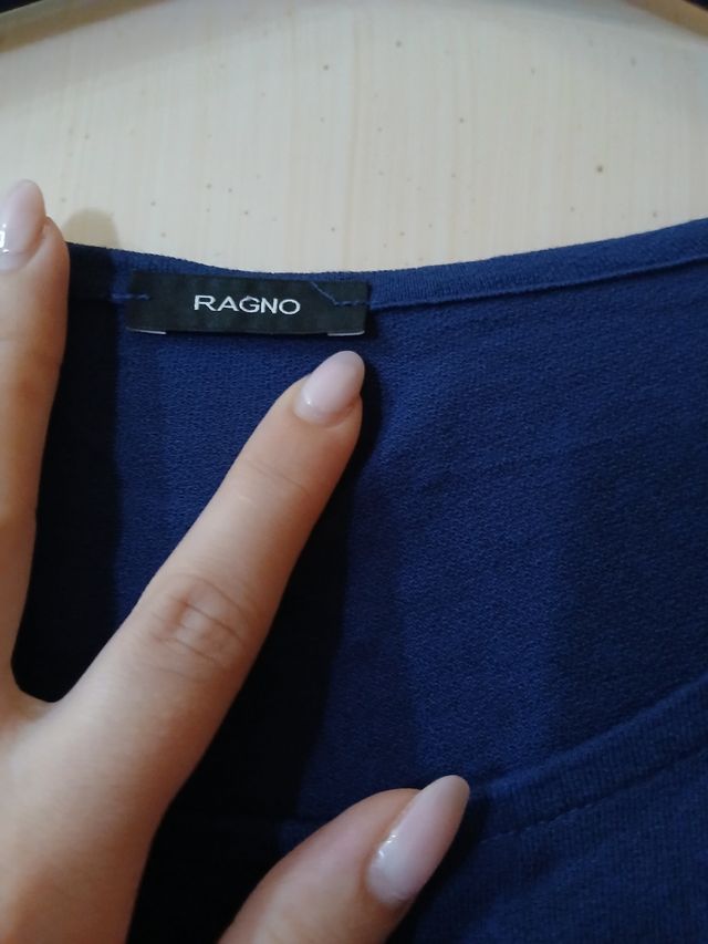 Maglia lunga blu