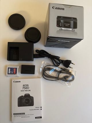 Cámara Canon EOS 750D