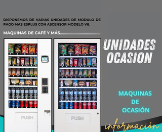 Máquinas Expendedoras V8 Ocasión
