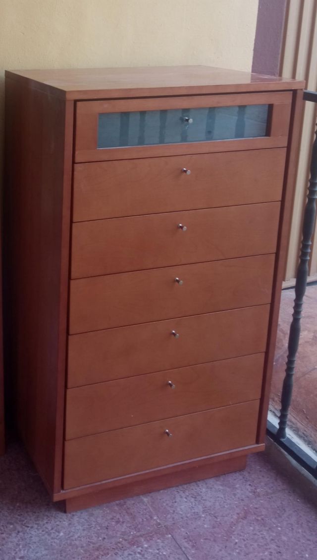 Cajonera madera 7 cajones