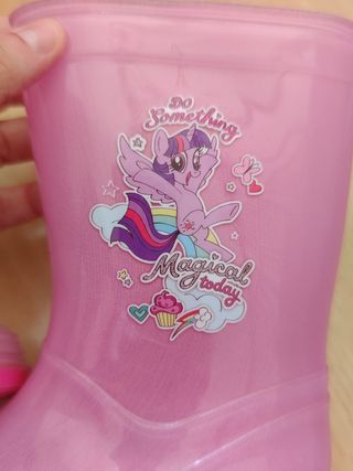 Botas My Little Pony niña rosa n 27