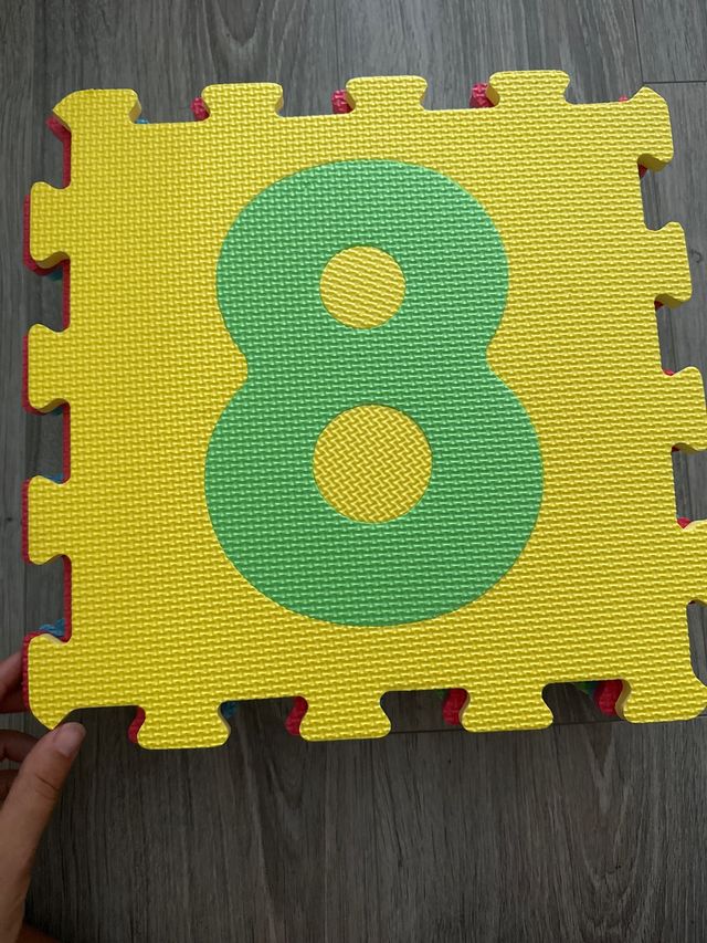 Alfombra puzzle infantil - 9 piezas