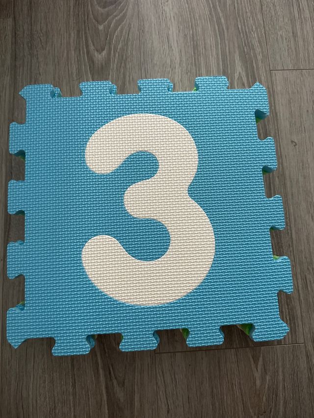 Alfombra puzzle infantil - 9 piezas