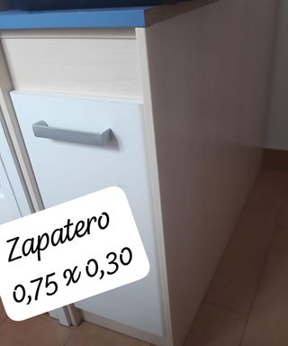 Dormitorio: escritorio + armario+cama+zapatero 