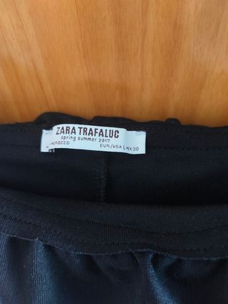 Vestido negro Zara - Talla L