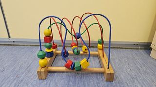 Juego de cuentas de madera