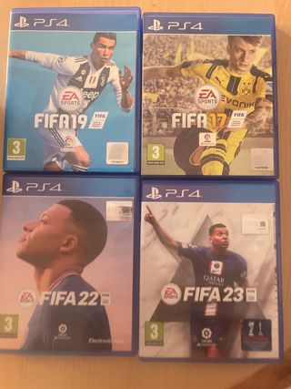 4 juegos FIFA PS4 (PlayStation 4)