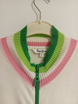 Chaqueta blanca Pepe Jeans - Talla L