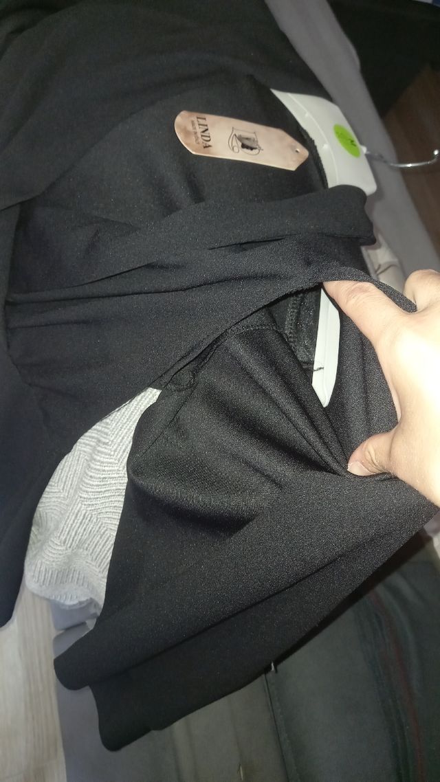 Vestido negro Linda - Talla M/S estrenar