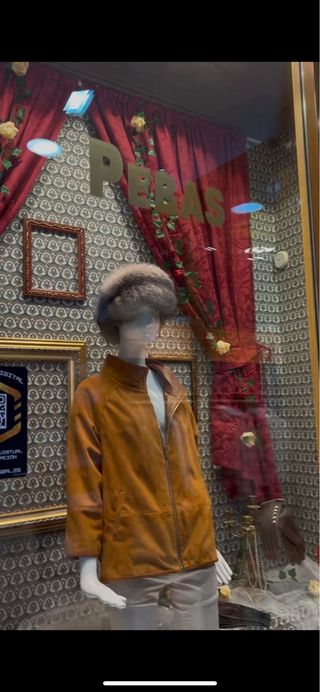 Cortinas Burdeos - Tela estampada