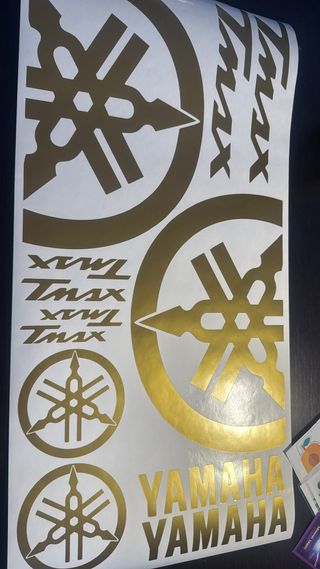 Adesivi Yamaha TMax Oro - Kit