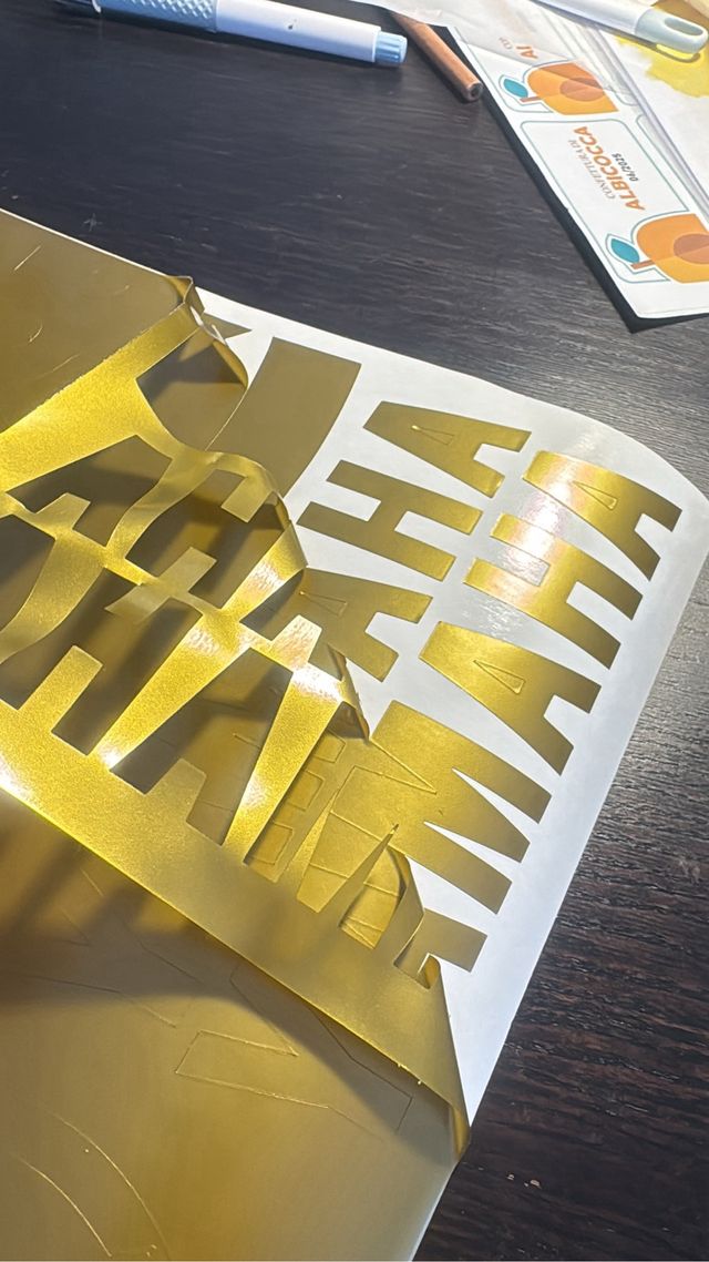 Adesivi Yamaha TMax Oro - Kit