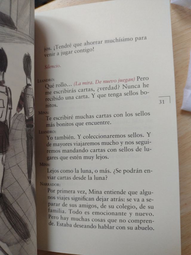 Lejos. Teatro, diálogos. Sopa De Libros / Books.