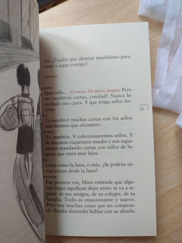 Lejos. Teatro, diálogos. Sopa De Libros / Books.