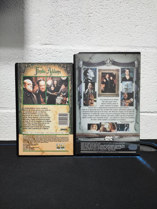 La Familia Addams 1 y 2 Películas