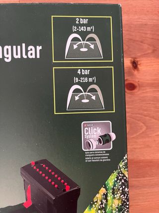 Aspersor de riego regador manguera