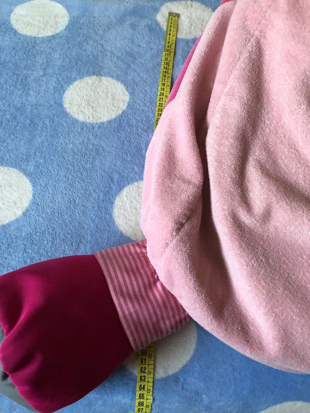 Peluche asiento Puff Caballo Rosa