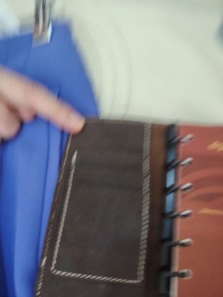 Agenda de Piel AMBAR Marrón