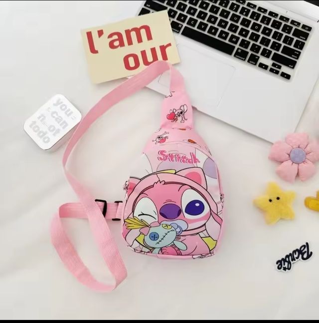 Zainetto Angel Stitch rosa