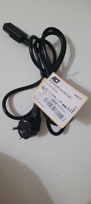 Cable alimentación ACT 250V 2m