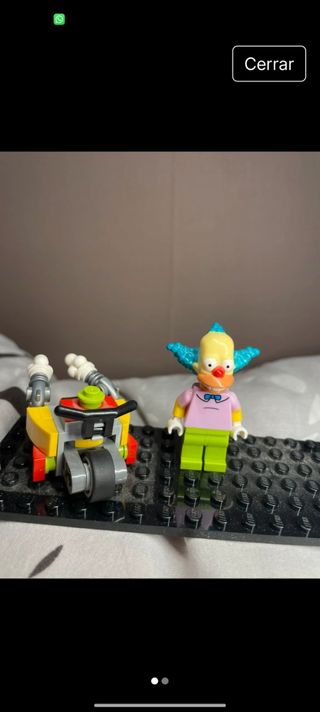 Lego Krusty Simpsons & Moto