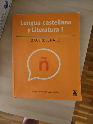 Lengua castellana 1. Bachillerato
