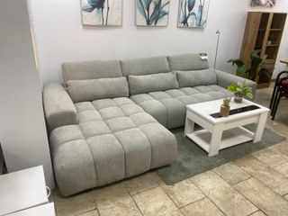 Sofá rinconera de lujocon respaldos acomodables