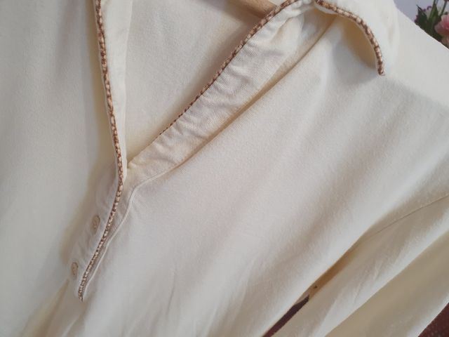 Borbonese Maglia polo beige panna