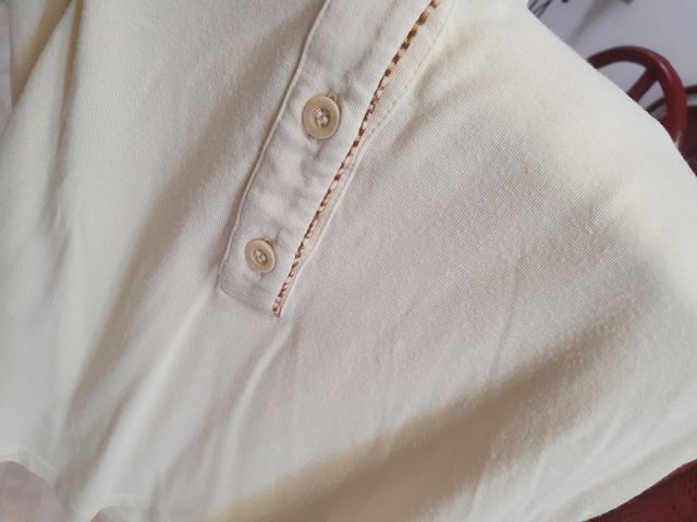 Borbonese Maglia polo beige panna