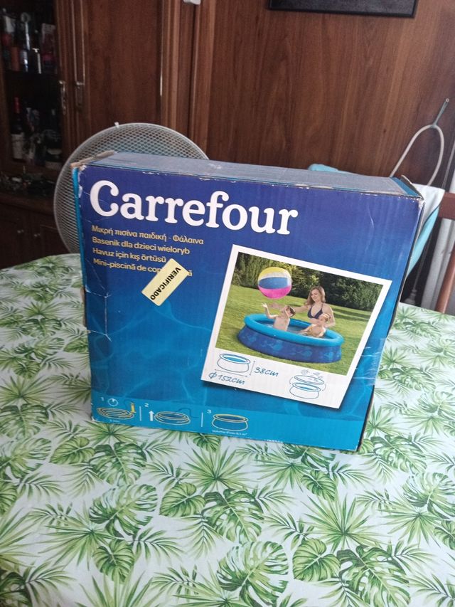 Piscina Carrefour infantil 152cm