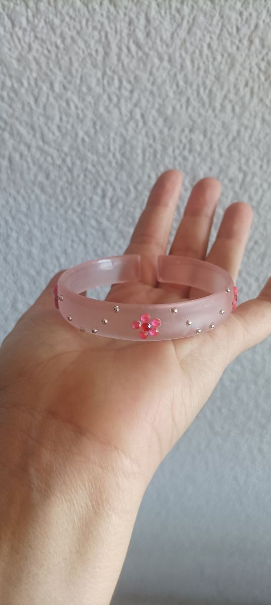 Pulsera fantasía rosa NUEVO